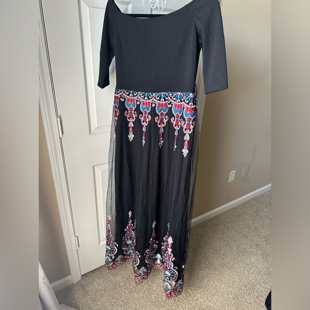 Embroidered dress